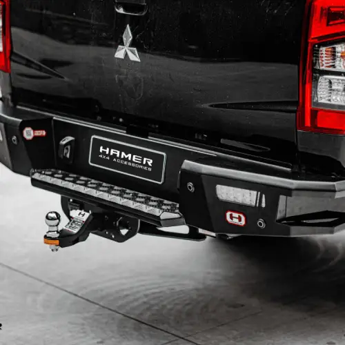 Rear bar installed on a 4WD in Yarrabilba for safety and off-road performance